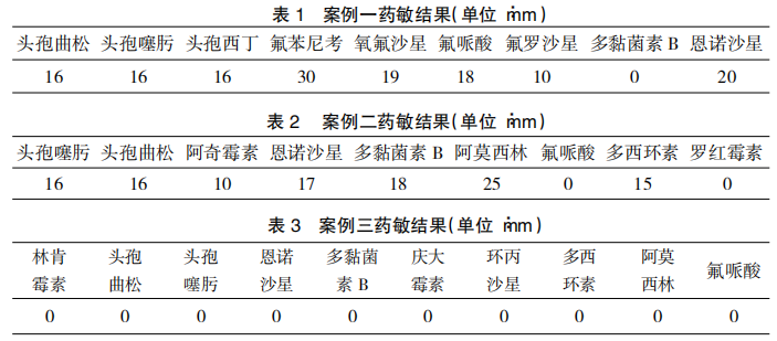 3 例禽霍乱临床诊断