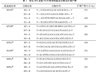 禽流感病毒的核酸分诊断技术研究进展